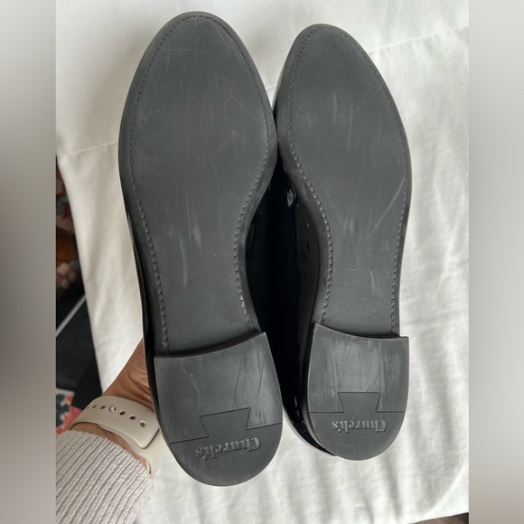 Church’s Nina Tassel Patent Leather Flats/Loafers in Black. Size 39 US size 8 - Picture 8 of 10
